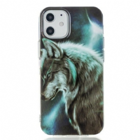 Hülle Für iPhone 12 Mini Königlicher Wolf