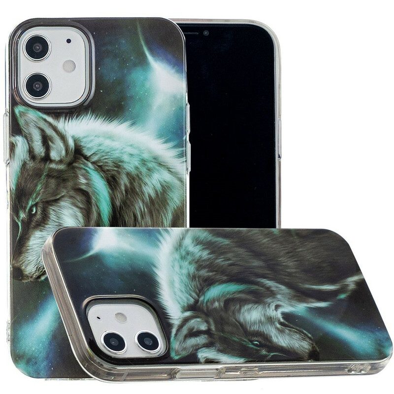 Hülle Für iPhone 12 Mini Königlicher Wolf