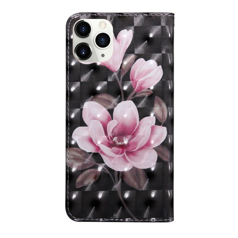 Lederhüllen Für iPhone 12 Mini Blühende Blumen