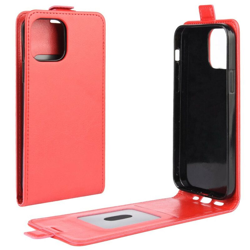 Lederhüllen Für iPhone 12 Mini Flip Case Faltbar