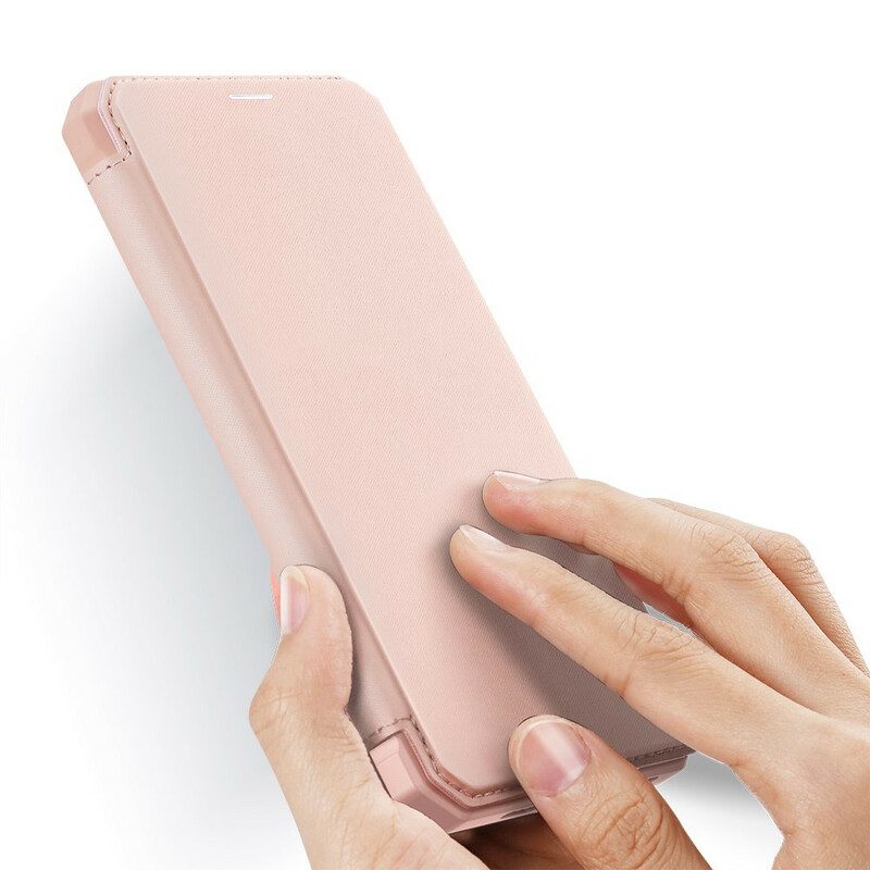 Schutzhülle Für iPhone 12 Mini Flip Case Haut X-serie Dux Ducis