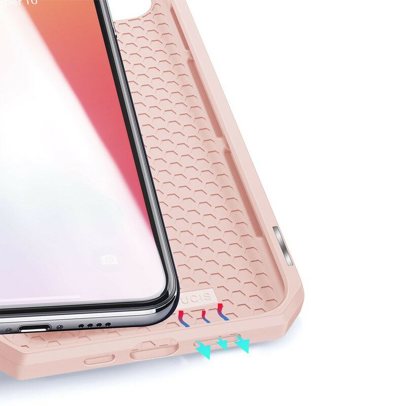 Schutzhülle Für iPhone 12 Mini Flip Case Haut X-serie Dux Ducis