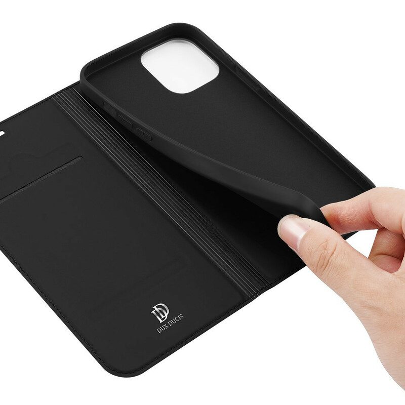 Schutzhülle Für iPhone 12 Mini Flip Case Skin Pro Series Dux Ducis