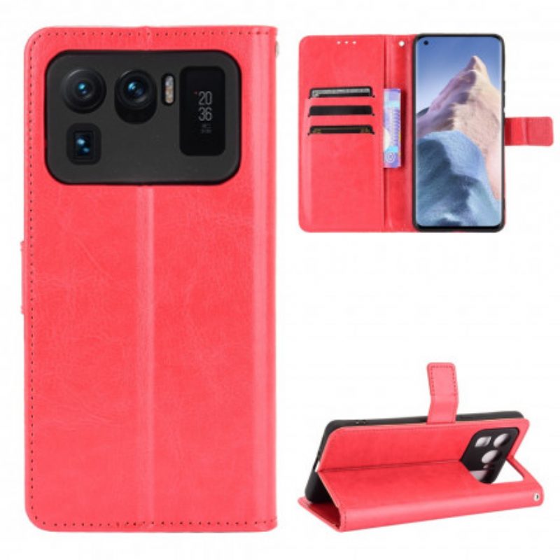 Flip Case Für Xiaomi Mi 11 Ultra Auffälliges Kunstleder