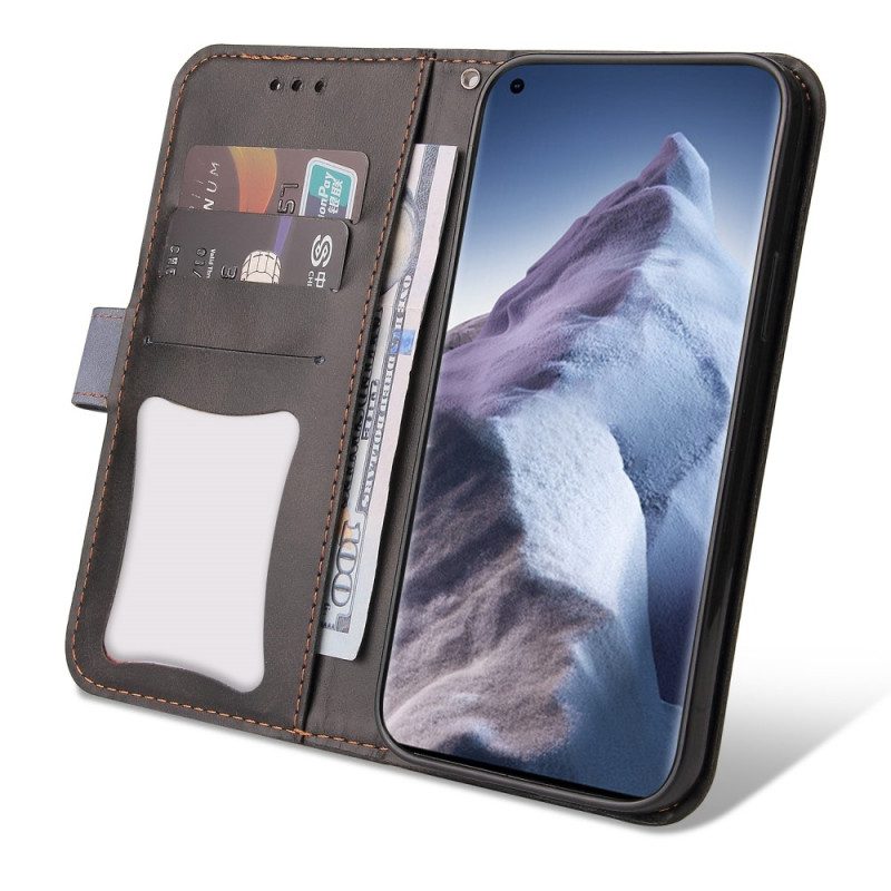 Flip Case Für Xiaomi Mi 11 Ultra Zweifarbig