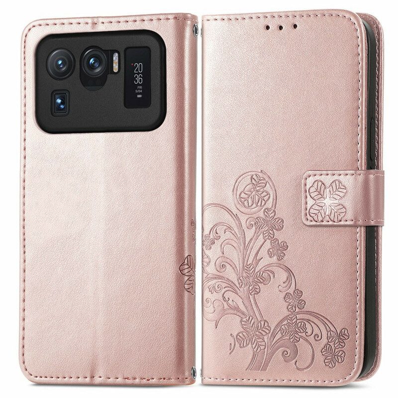 Lederhüllen Für Xiaomi Mi 11 Ultra Asiatische Blumen