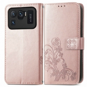 Lederhüllen Für Xiaomi Mi 11 Ultra Asiatische Blumen