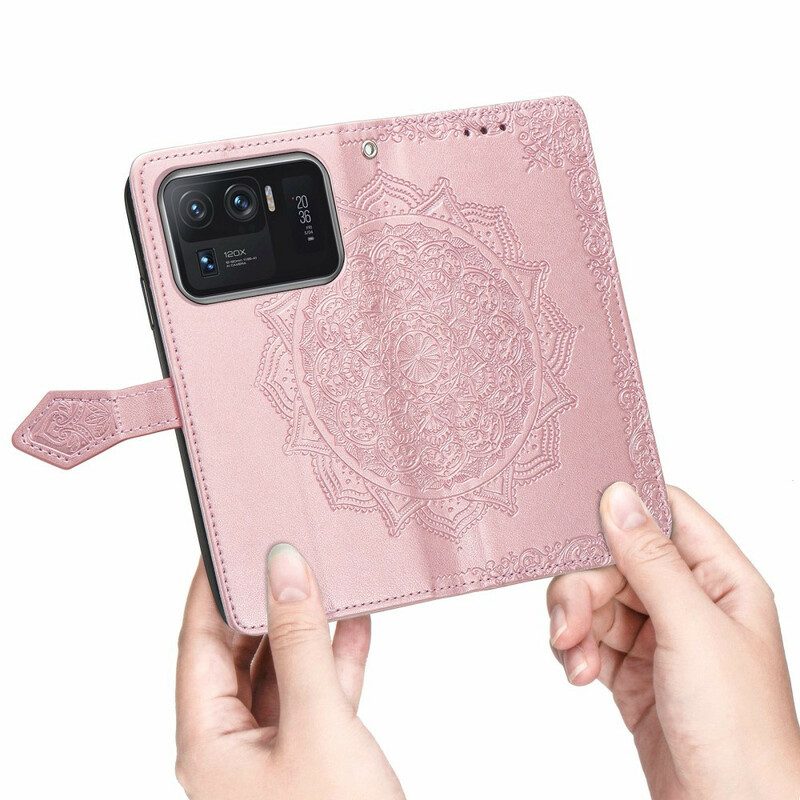 Lederhüllen Für Xiaomi Mi 11 Ultra Mandala-mittelalter