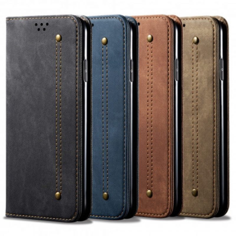 Schutzhülle Für Xiaomi Mi 11 Ultra Flip Case Kunstleder-jeans-textur