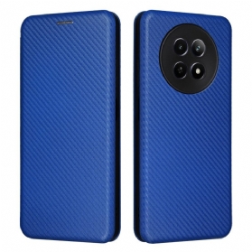 Flip Case Realme 12 / 12x 5g Kohlefaser