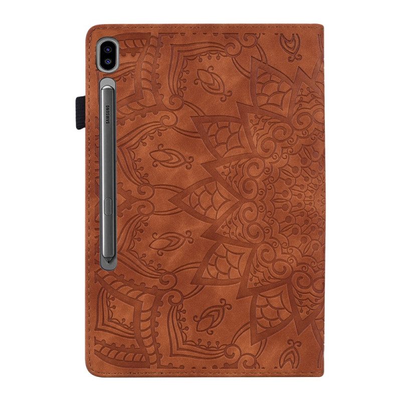 Case Für Samsung Galaxy Tab S9 Fe Plus Blumenmuster