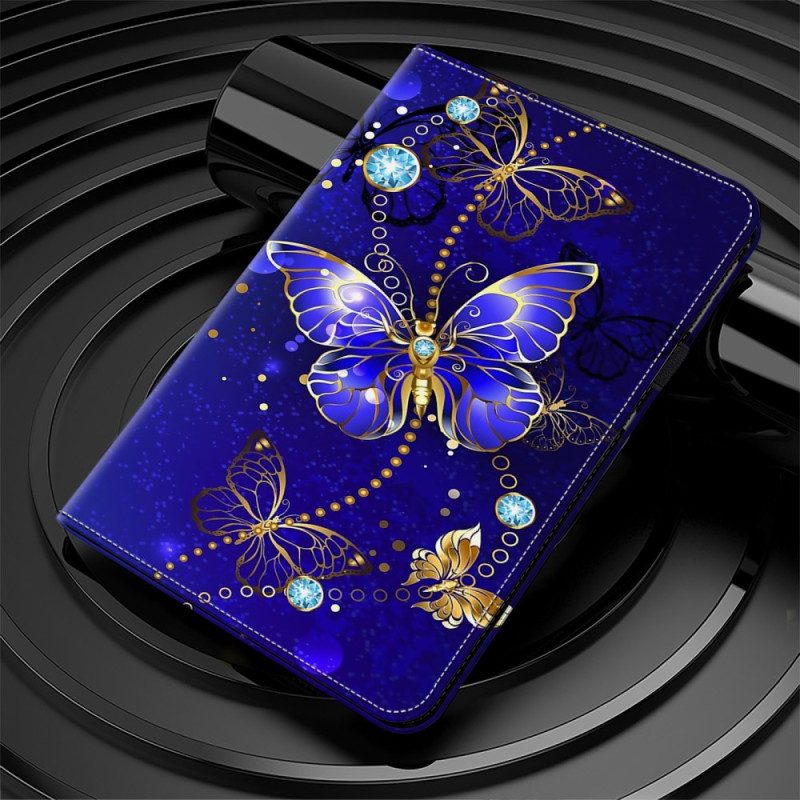 Case Samsung Galaxy Tab S9 Fe Plus Diamant-schmetterling