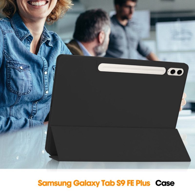 Samsung Galaxy Tab S9 Fe Plus Federmäppchen Aus Kunstleder