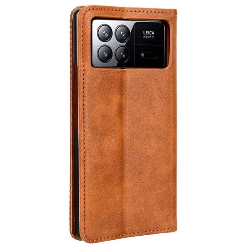 Flip Case Für Xiaomi Mix Fold 3 Vintage-fries