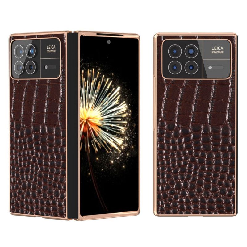 Hülle Für Xiaomi Mix Fold 3 Krokodil-stil