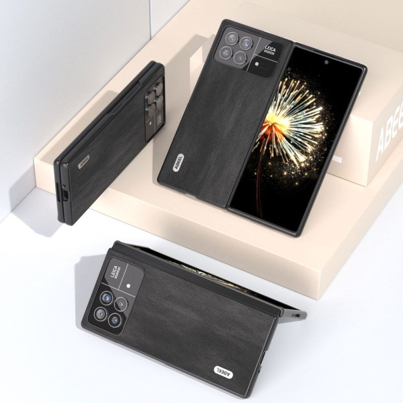 Hülle Xiaomi Mix Fold 3 Abeel Ledereffekt