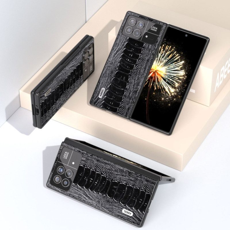 Hülle Xiaomi Mix Fold 3 Handyhülle Krokodileffekt Abeel