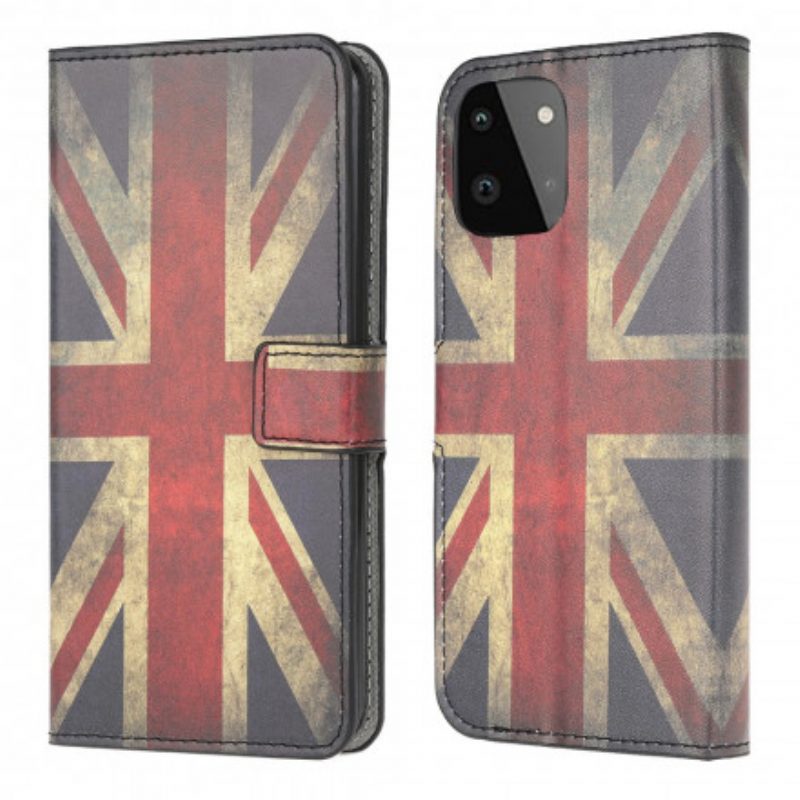 Flip Case Für Samsung Galaxy A22 5G England-flagge