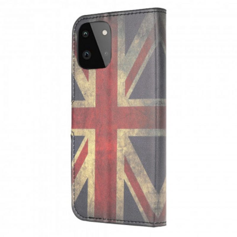 Flip Case Für Samsung Galaxy A22 5G England-flagge