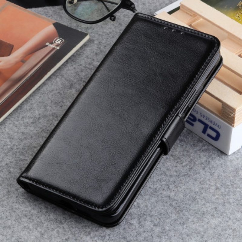 Flip Case Für Samsung Galaxy A22 5G Gefrorene Finesse