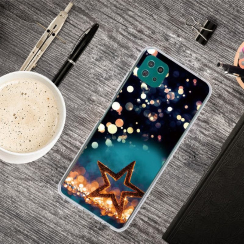 Handyhülle Für Samsung Galaxy A22 5G Flexibler Stern