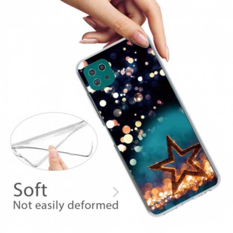 Handyhülle Für Samsung Galaxy A22 5G Flexibler Stern