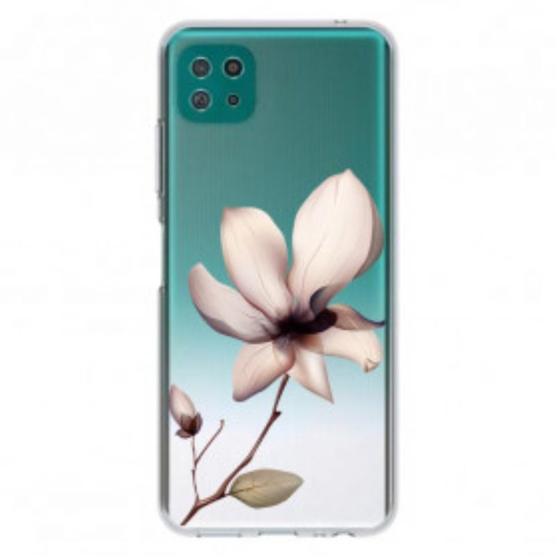 Handyhülle Für Samsung Galaxy A22 5G Premium-blumenmuster