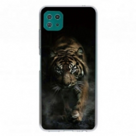 Hülle Für Samsung Galaxy A22 5G Flexibler Tiger