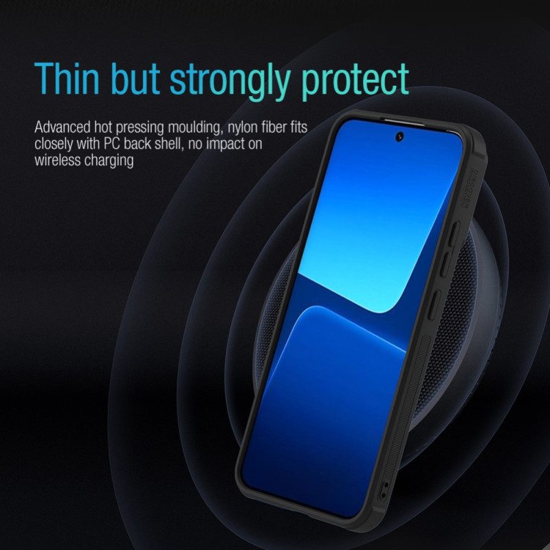 Handyhülle Für Xiaomi 13 Camshield Texture Nylon Nillkin