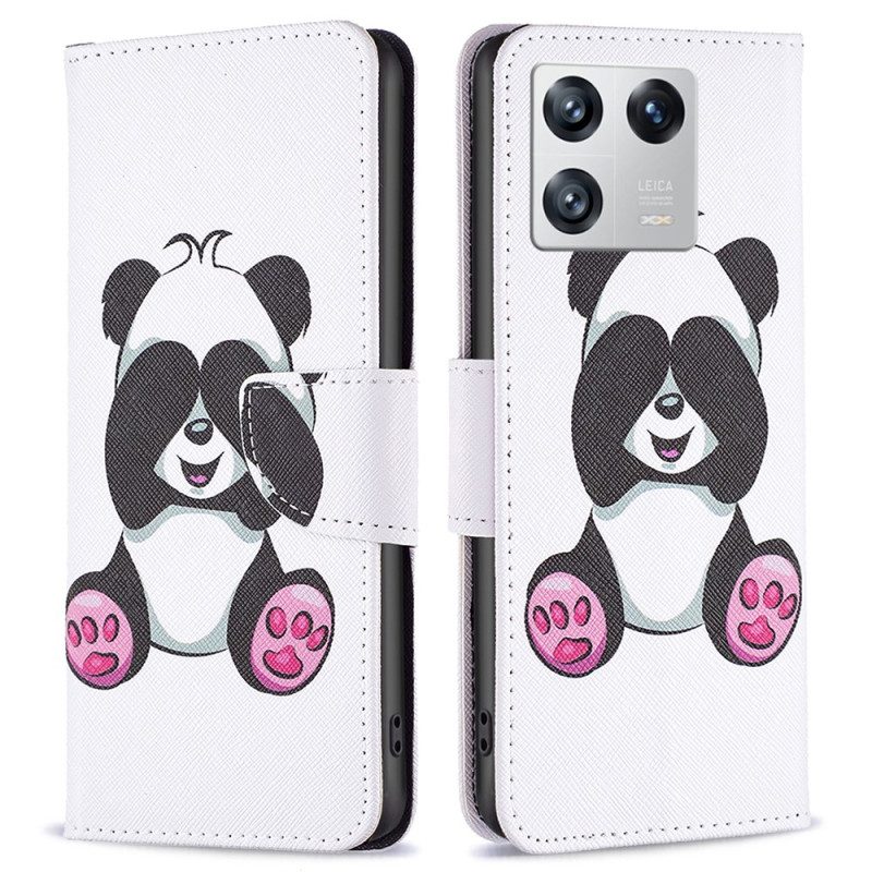 Lederhüllen Für Xiaomi 13 Panda