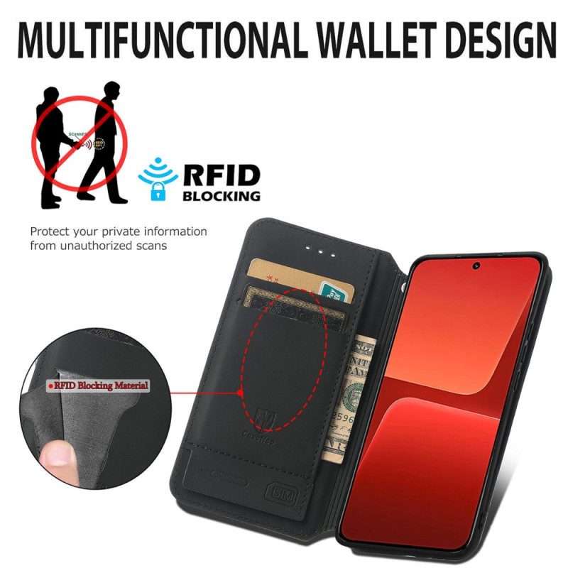 Schutzhülle Für Xiaomi 13 Flip Case Caseneo Rfid-design