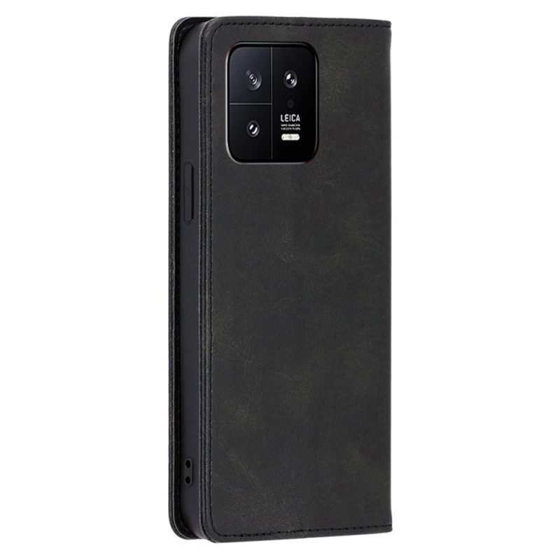 Schutzhülle Für Xiaomi 13 Flip Case Vintage-serie