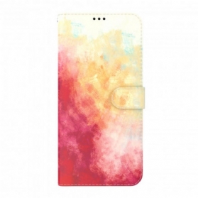 Flip Case Für OnePlus Nord CE 5G Aquarell