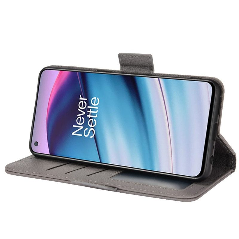 Lederhüllen Für OnePlus Nord CE 5G Flip Case Klappe Doppelt. Neue Farben