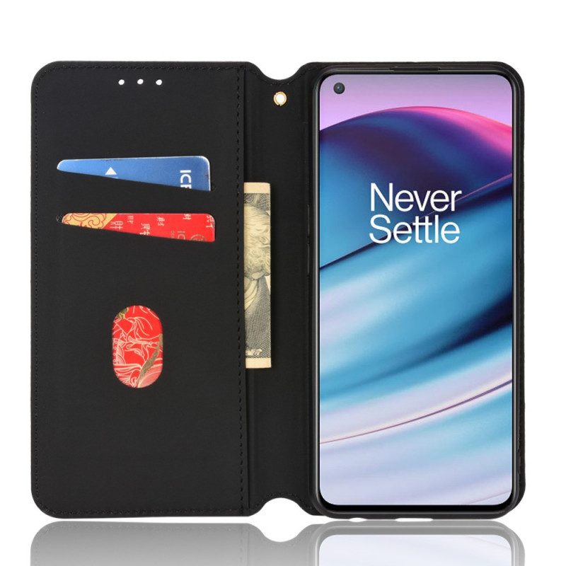 Schutzhülle Für OnePlus Nord CE 5G Flip Case Diamant-ledereffekt