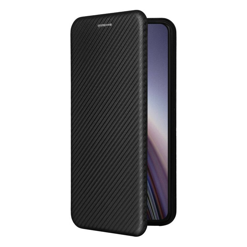 Schutzhülle Für OnePlus Nord CE 5G Flip Case Farbiges Carbon-silikon