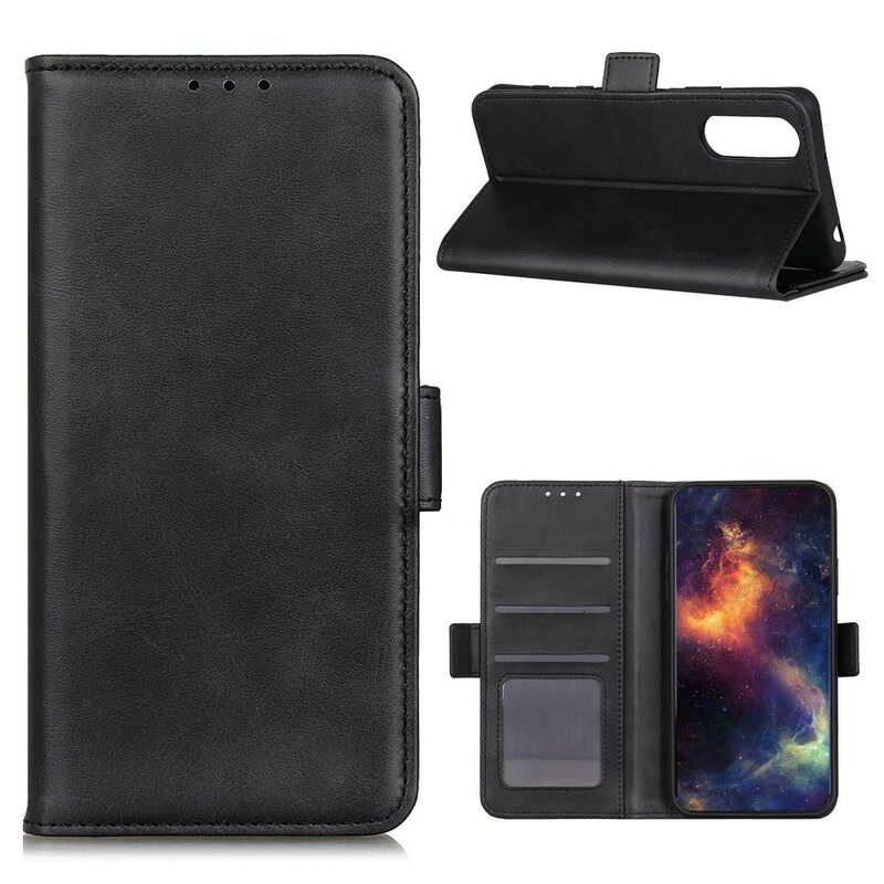 Flip Case Für Sony Xperia 5 II Flip Case Doppelte Klappe