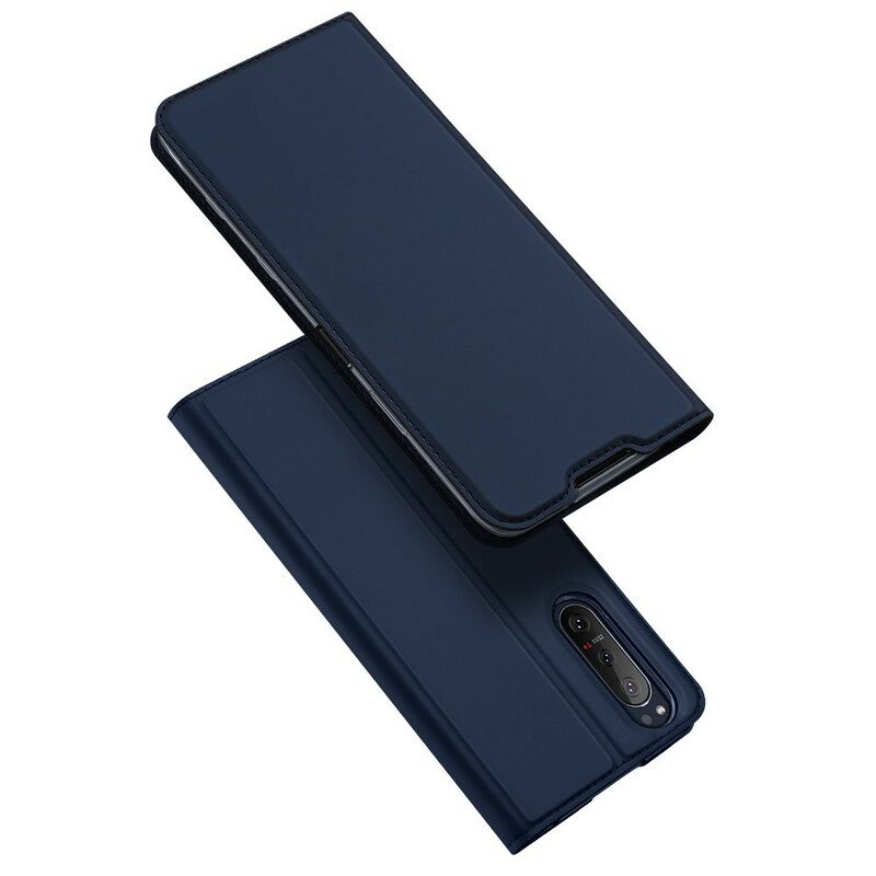 Schutzhülle Für Sony Xperia 5 II Flip Case Skin Pro Dux Ducis