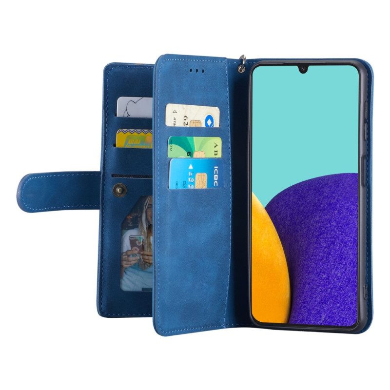 Flip Case Für Samsung Galaxy A23 5G 9 Casedance Kartenetui Aus Kunstleder