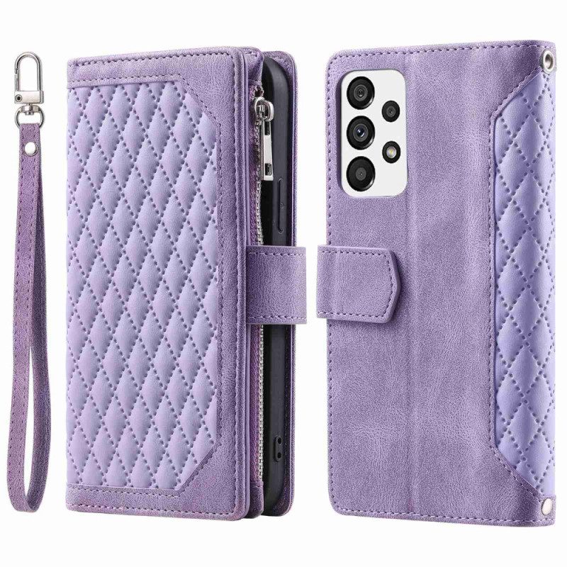 Flip Case Für Samsung Galaxy A23 5G Brieftasche Optimierte Portfoliofunktionen