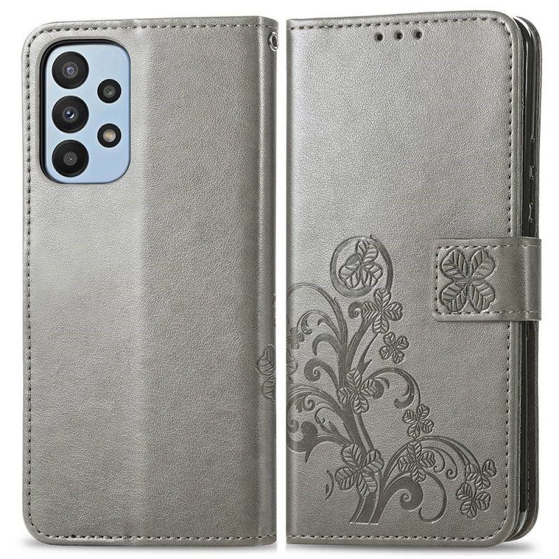 Flip Case Für Samsung Galaxy A23 5G Kleine Blumen