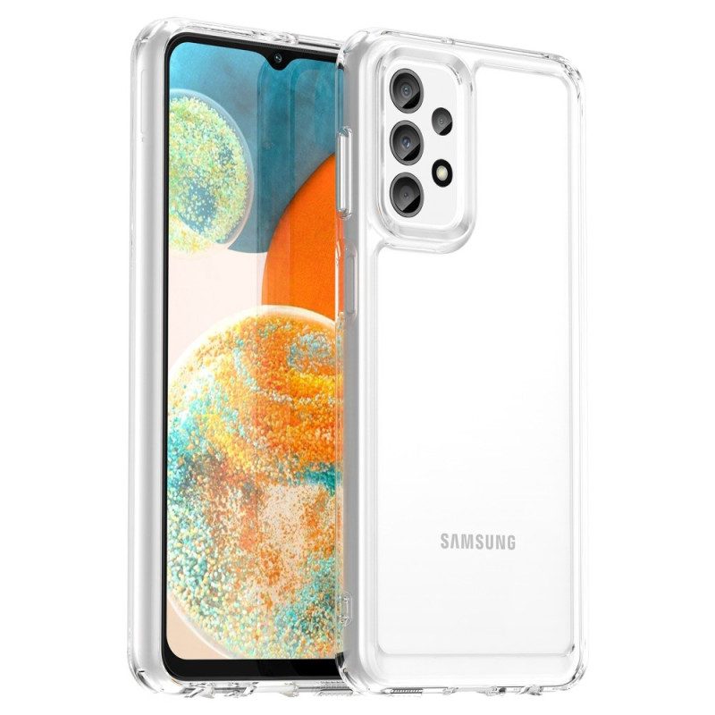 Hülle Für Samsung Galaxy A23 5G Transparente Candy-serie