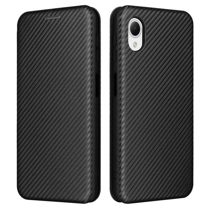 Schutzhülle Für Samsung Galaxy A23 5G Flip Case Farbige Kohlefaser