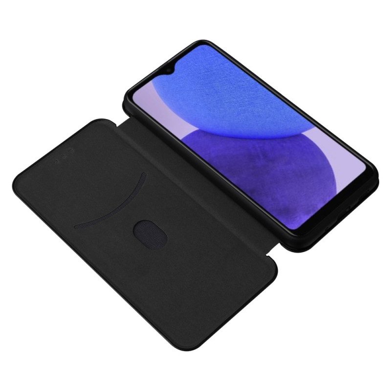 Schutzhülle Für Samsung Galaxy A23 5G Flip Case Farbige Kohlefaser