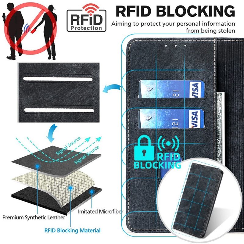 Schutzhülle Für Samsung Galaxy A23 5G Flip Case Rfid