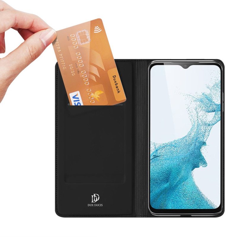 Schutzhülle Für Samsung Galaxy A23 5G Flip Case Skin-pro-serie Dux Ducis