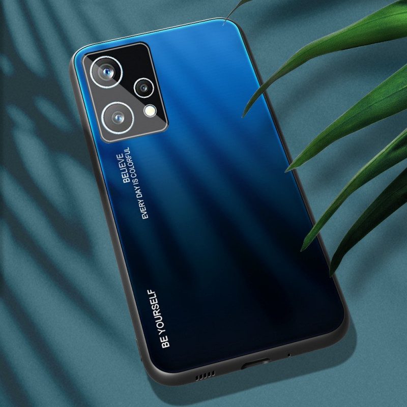 Handyhülle Für Realme 9 Pro Plus Gehärtetes Glas. Sei Du Selbst