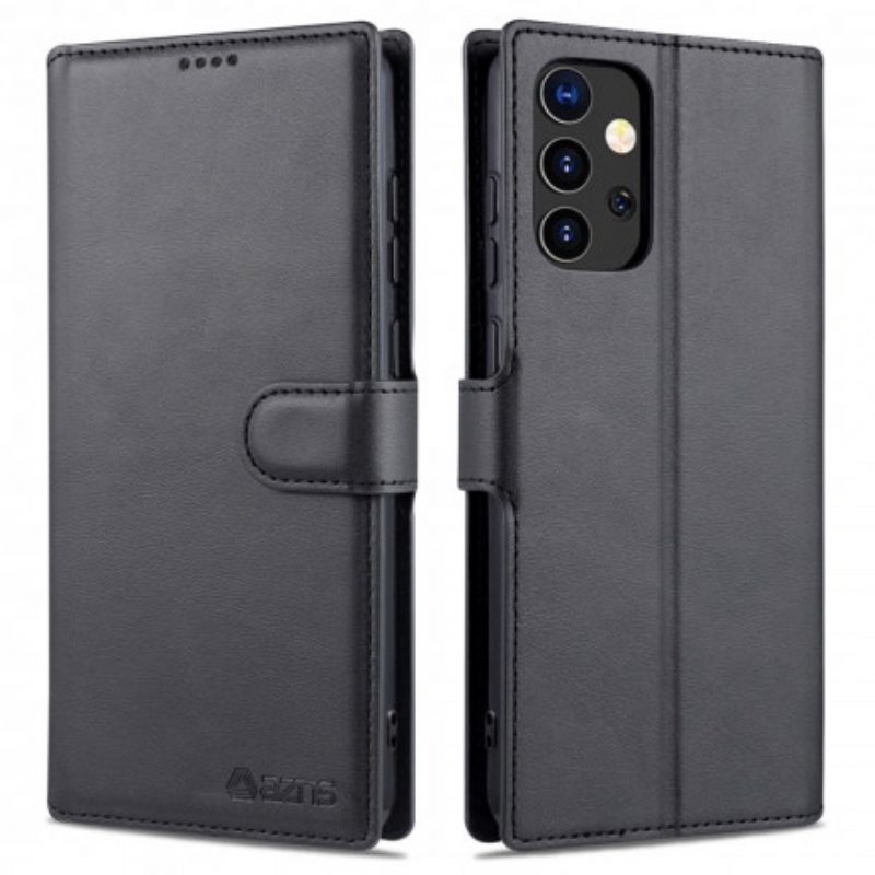 Flip Case Für Samsung Galaxy A72 4G / A72 5G Azns Retro