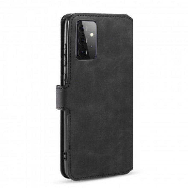 Flip Case Für Samsung Galaxy A72 4G / A72 5G Dg.ming Retro