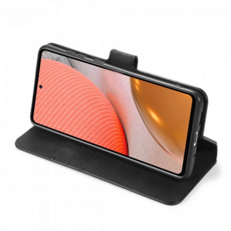 Flip Case Für Samsung Galaxy A72 4G / A72 5G Dg.ming Retro